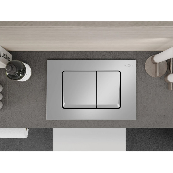 Кнопка змиву для встановлення MEXEN FENIX 10 XS CHROME MATT