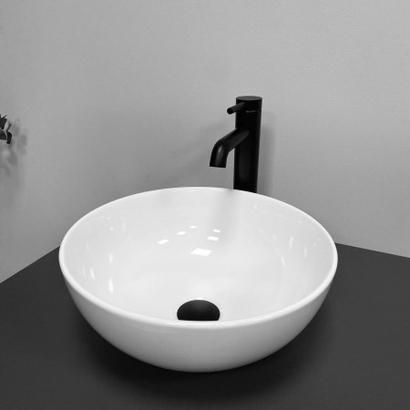Умивальник (раковина) VBI AMALFI WHITE GLOSSY накладний