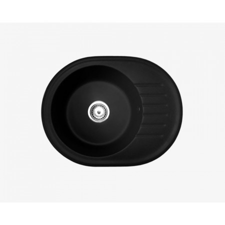 Кухонна мийка GRANITAN LUXOR BLACK чорна