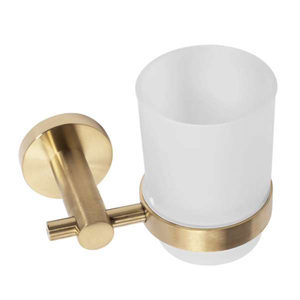 Склянка для зубних щіток REA 322233 BRUSHED GOLD *