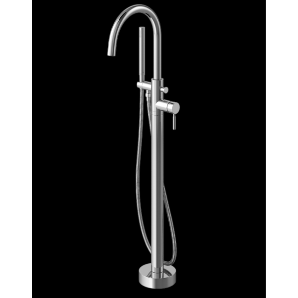 Змішувач для ванни KOHLMAN ROXIN CHROME підлоговий *