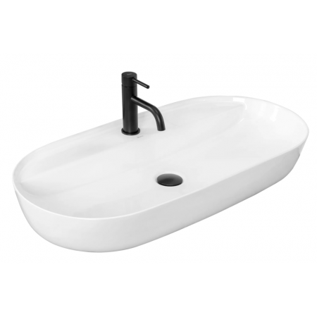 Умивальник (раковина) REA AURA 81 WHITE накладний