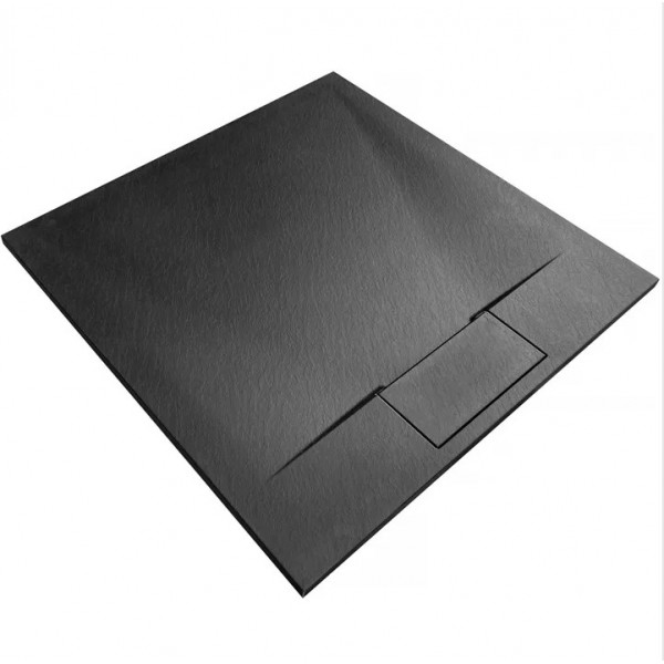 Душовий піддон REA BAZALT 90x90 BLACK