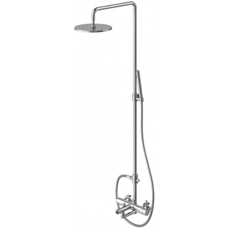 Душовий гарнітур KOHLMAN ROXIN CHROME з виливом