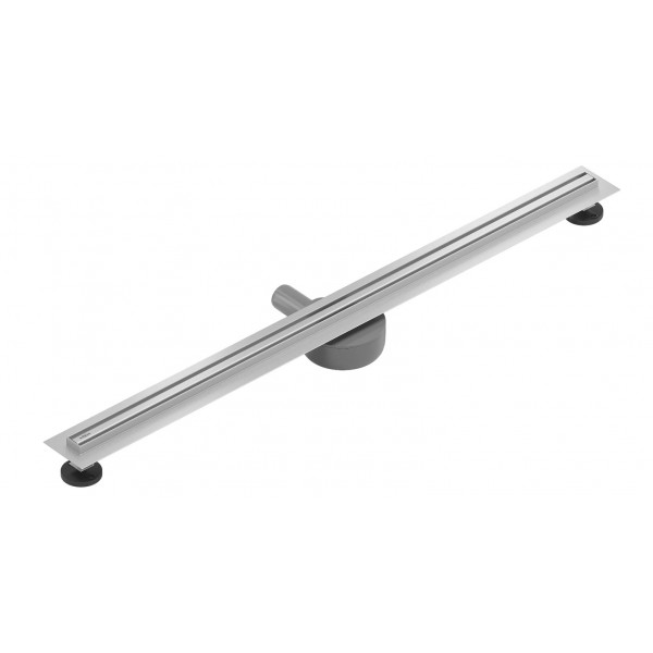 Трап для душу MEXEN FLAT 160 SLIM 360° сталь *