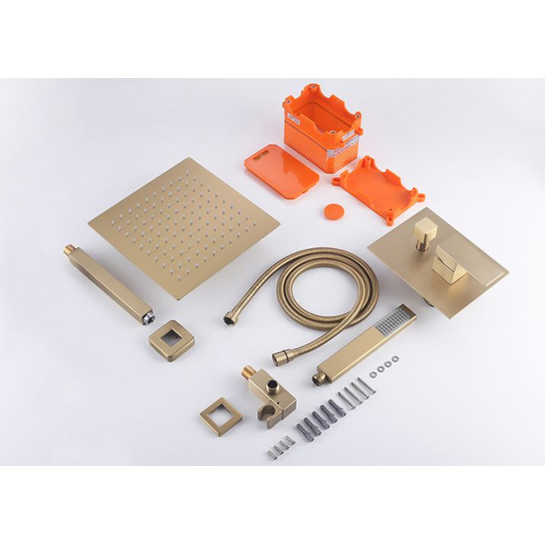 Душова система REA BENTO GOLD + BOX прихованого монтажу