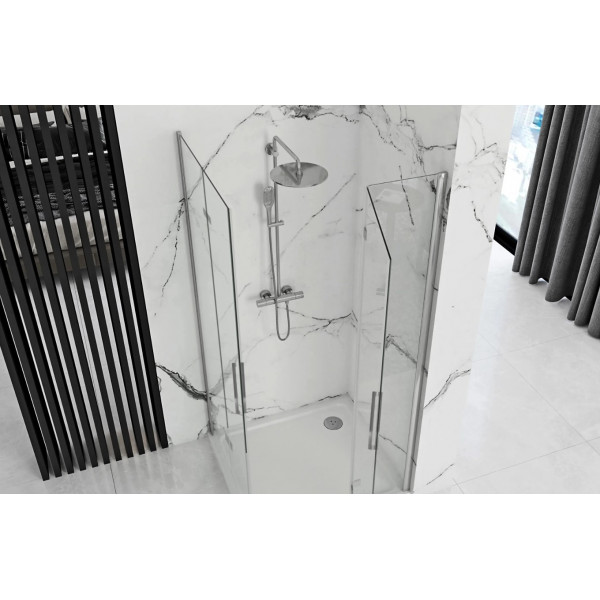 Душова кабіна REA MOLIER 2 80x90 CHROME