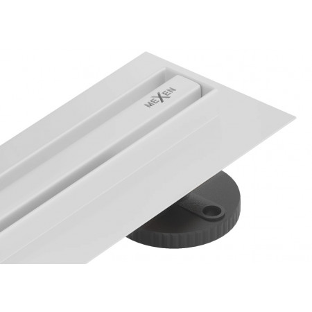 Трап для душу MEXEN FLAT 70 SLIM WHITE 360° білий