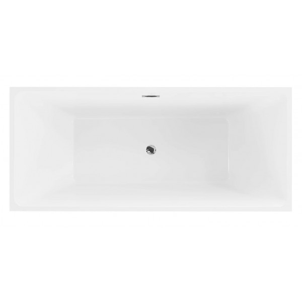 Ванна окрема MEXEN LITA 170x75 BLACK WHITE акрилова