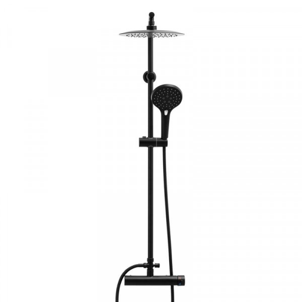 Душовий гарнітур YOKA BERGEN 25 BLACK чорний