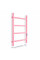 Рушникосушка Nordic 500х800 Pink Digital, ліва, рожева, з таймером