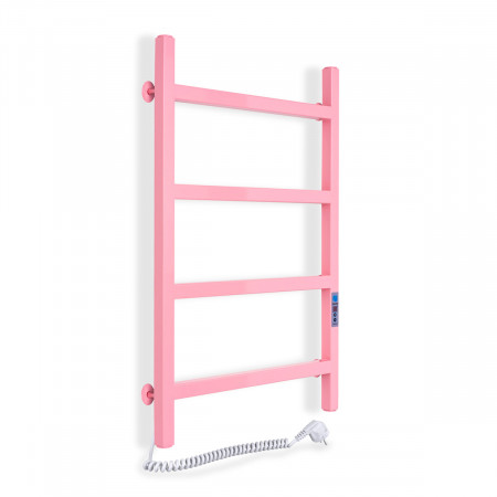 Полотенцесушитель Nordic 500х800 Pink Digital, левый, розовый, с таймером