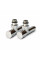 Кран кутовий подовжений для рушникосушки Raftec 1/2х1/2 Chrome, 2шт.