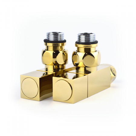 Кран угловой для полотенцесушителей Raftec Quadro 1/2x1/2