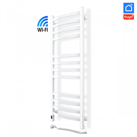 Полотенцесушитель электрический Navin Avalon 480х1200 Sensor с Wi-Fi правый, белый