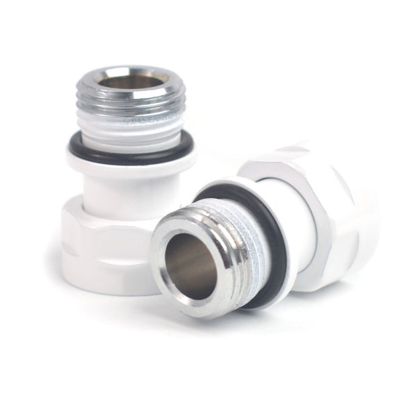 Соединитель адаптер M22x1,5x1/2, белый (2шт)