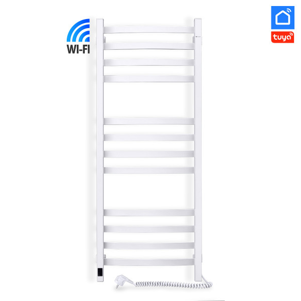 Полотенцесушитель электрический Navin Avalon 480х1200 Sensor с Wi-Fi правый, белый