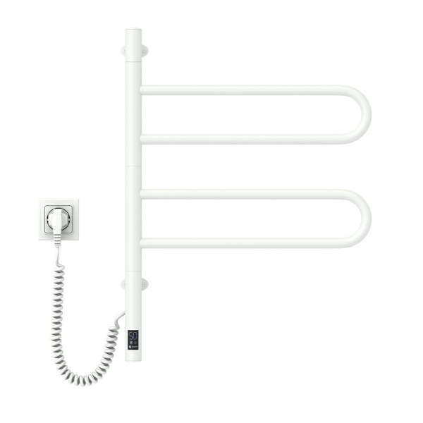 Рушникосушка Fouette 480х600 Sensor з таймером, біла
