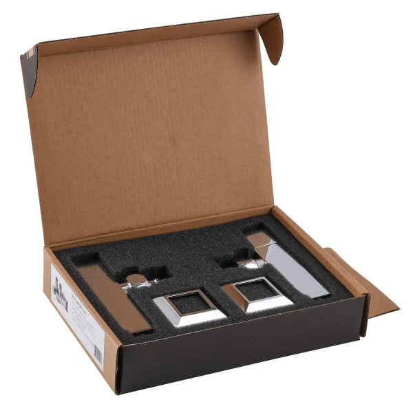 Угловой кран удлиненный Solomon CUBE CHROM 1/2