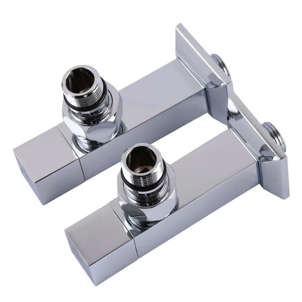 Угловой кран удлиненный Solomon CUBE CHROM 1/2