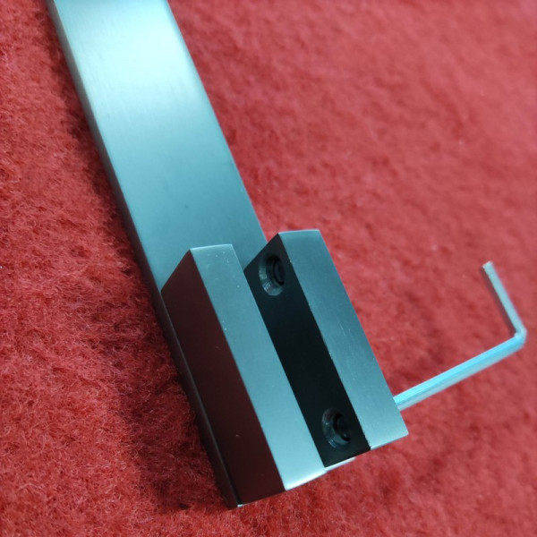 Душова перегородка Koer SR SP02-100x200-TR-07 Walk-In прозоре скло Easy Clean 8мм, графіт (KR5397)