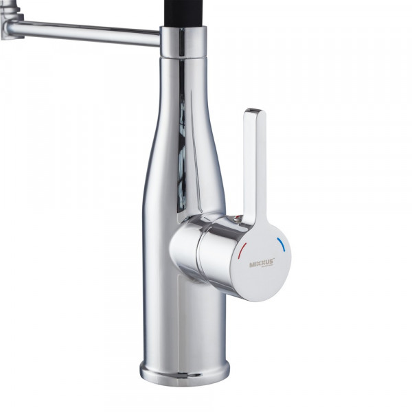 Змішувач для кухні Mixxus Premium Summer 017 REFL.BLACK (MI6960)
