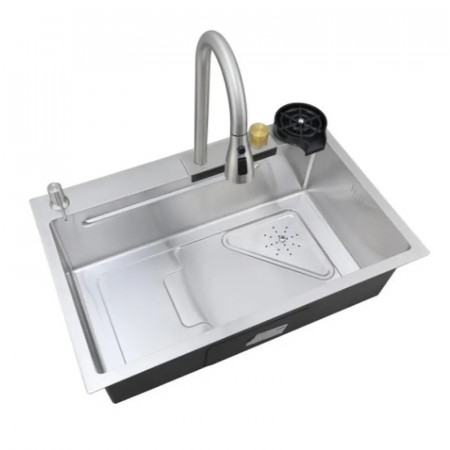 Мийка Mixxus Premium MH7246-SET-01.SUS304 з вбудованим змішувачем (MX1697)