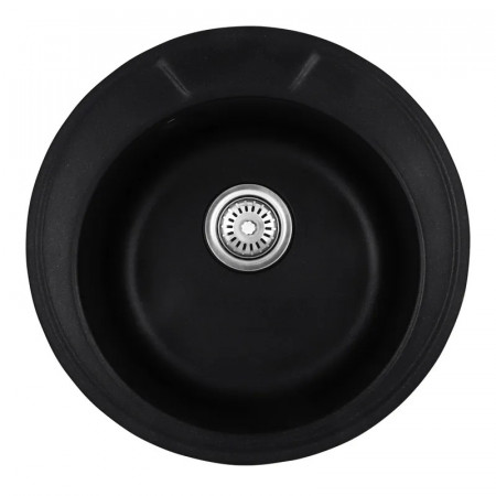 Мийка кухонна Haiba HB8301-G226 Black 490x180 (HB0971)