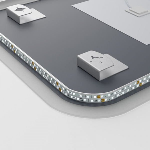 Дзеркало Mixxus Premium BEVEL MA02-90x65-Reverse з Led Touch, Anti-fog, димером (3-6,5kK) (MP6641)