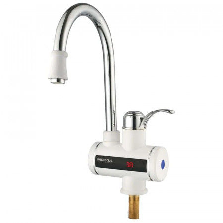 Водонагрівач 3 kW проточний, з індикатором температури, RESET, на мийку MIXXUS Electra 240-E (MI2749)