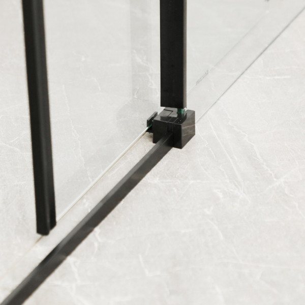 Душова кабіна без піддону Mixxus Premium DIVERSE SC03-100x80x195-TR Black прозоре скло 6мм (MI6866)