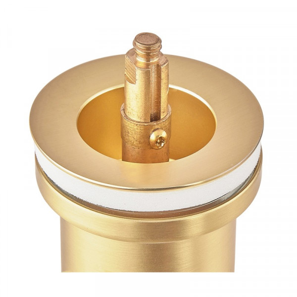 Донний клапан для раковини Koer PW-11-12 1 1/4''  універсальний (з/без перел) СLICK-СLACK (Колір зол.мат) (KR5794)