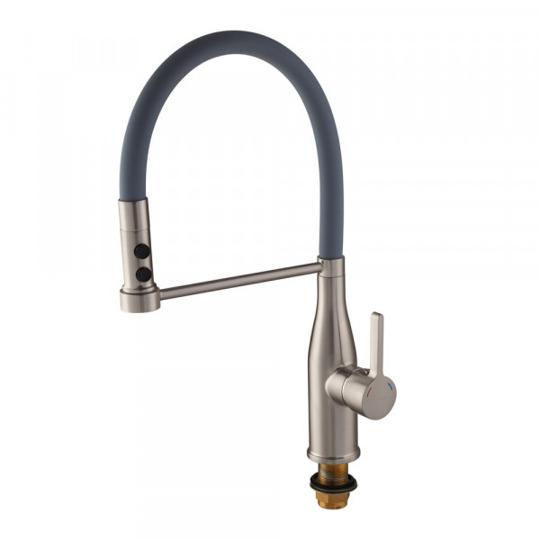 Змішувач для кухні Mixxus Premium Summer 017 SS COLOR REFL.GREY (MI6963)