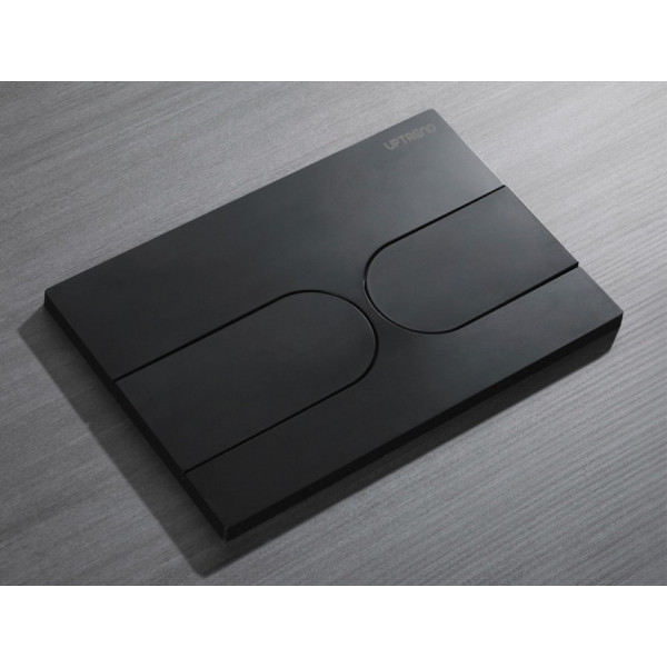 Панель змиву Koer KT-0604-05 240x160x10mm пластикова, кнопка закруглена (KR5324)