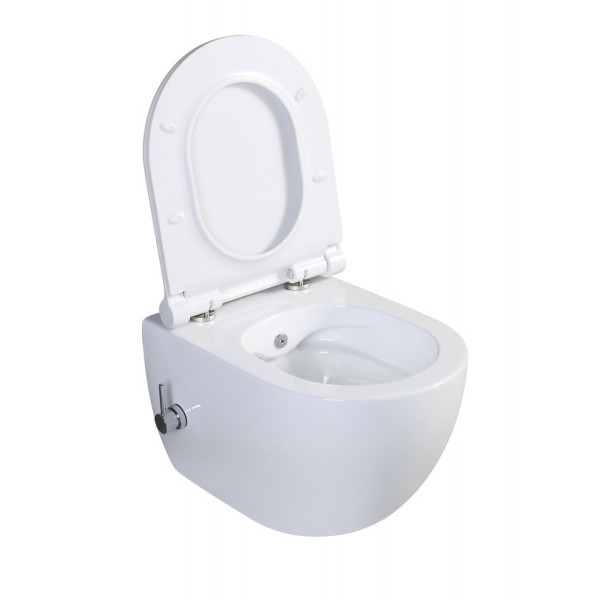 Унітаз-біде підвісний Mixxus Premium ELLIPSE-1301-R 500x365x350mm система змиву RIMLESS (MP6659)