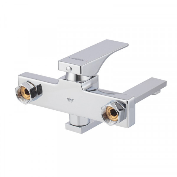 Змішувач для кухні настінний Koer KB-73010-01 (Колір хром) (KR3490)