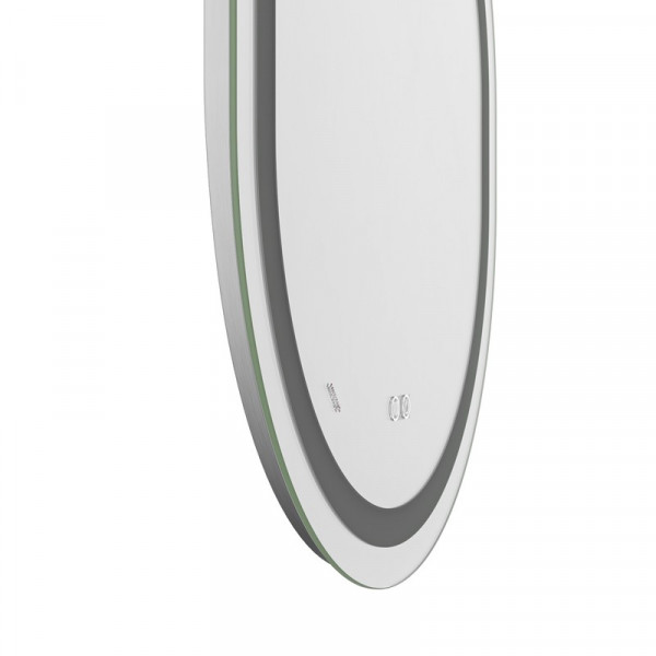 Дзеркало Mixxus Premium ELLIPSE MV05-80x70-Reverse з Led Touch, Anti-fog, димером (3-6,5kK) (MP6643)