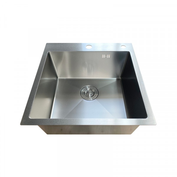 Мийка Mixxus MH5050 Micro Decor SS Color (3.0/0.8) з нерж. сталі (колір нержавійка) (MI8212)