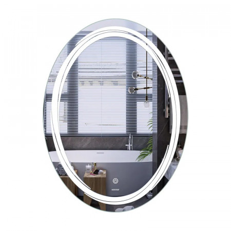 Дзеркало Mixxus Premium WAVE MV04-60x80 з Led Touch, Anti-fog, димером (3-6,5kK) (MP6636)