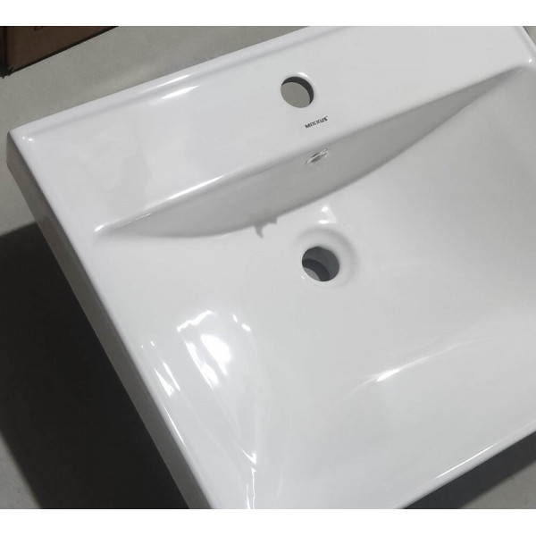 Раковина меблева MIXXUS PREMIUM STYLE-1501 600х480х190mm з отвором під змішувач та переливом (MP6498)