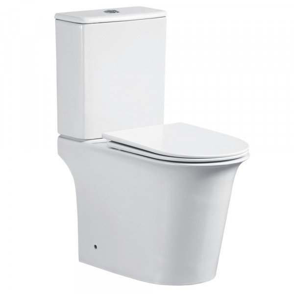 Унітаз-компакт Mixxus WAVE-0405-R 630х350х795mm, система змиву RIMLESS (MI6694)