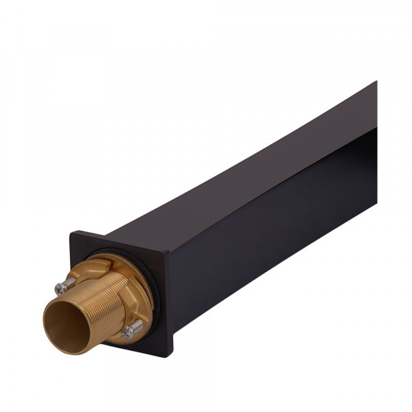 Змішувач для умивальника Koer KB-15007-05 високий водоспад (Колір чорний) (KR3449)