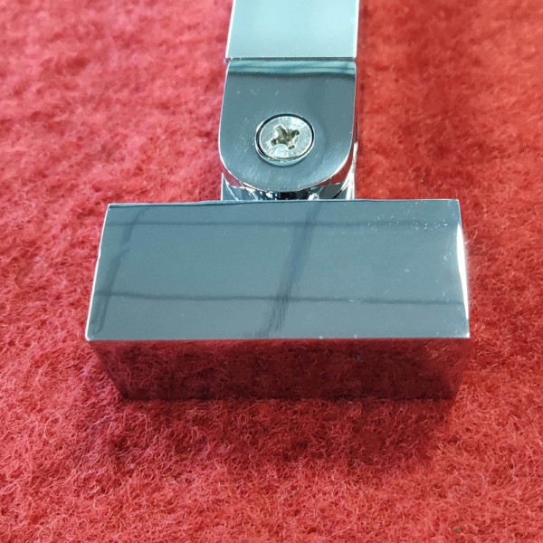 Бічна стінка до кабіни Koer SR SW04-80x200-TR-01 прозоре скло Easy Clean 10мм, хром (KR5389)