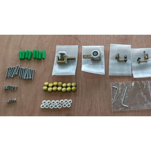 Душова кабіна без піддону Koer SR SC09-90x90x200-L-TR-12 прозоре скло Easy Clean 6мм Матове золото (KR5684)