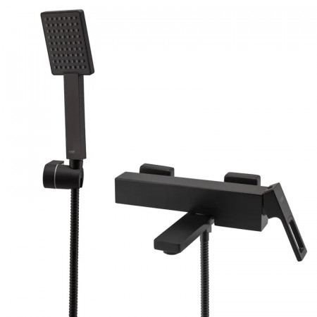 Змішувач для ванни з коротким виливом Koer KB-41009-05 (Колір чорний) (KR3503)