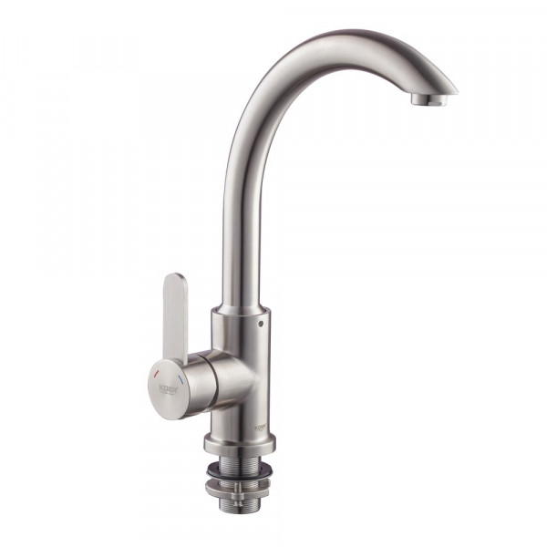 Змішувач для кухні Koer KI-70019-02 (з нерж. сталі) (Колір нерж) (KR4795)