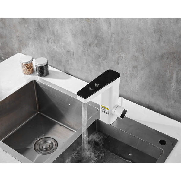 Водонагрівач 3,3 kW проточний, з індикатором температури, на мийку MIXXUS Electra 360-E (MX0775)