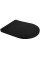 Сидіння-кришка для унітазу Mixxus Premium SEAT COVER ELLIPSE-BEVEL-2001 BLACK з мікроліфтом 463х361х50mm (MP6615)