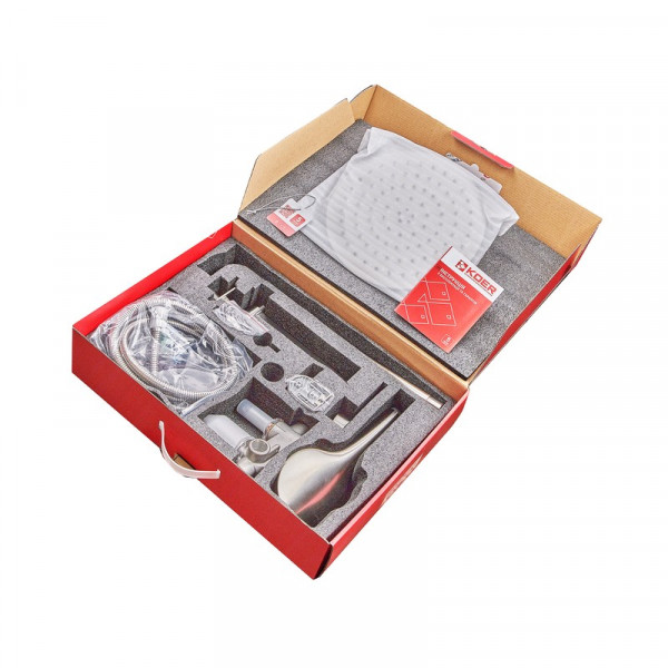 Вбудована душова система Koer KI-66016-02 (з нерж. сталі) (Колір нерж) (KR4792)