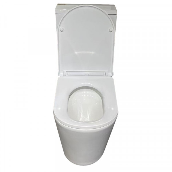 Унітаз-компакт ергономічний Koer TT-0202-T3 670x390x860mm система змиву TORNADO 3.0 (KR5614)